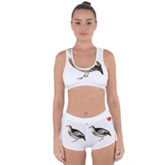 Quail T-shirtsteal Your Heart Quail 02 T-shirt Racerback Boyleg Bikini Set by EnriqueJohnson