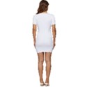 Quail T-shirtsteal Your Heart Quail 02 T-shirt Low Cut Cap Sleeve Mini Dress View4