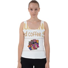 Quilting T-shirtif It Involves Coffee Quilting Quilt Quilter T-shirt Velvet Tank Top by EnriqueJohnson