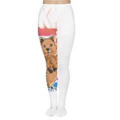 Quokka T-shirtbecause Quokkas Are Freaking Awesome T-shirt Tights by EnriqueJohnson