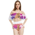 Quokka T-shirtbecause Quokkas Are Freaking Awesome T-shirt Halter Flowy Bikini Set  View1