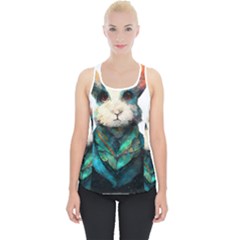 Rabbit T-shirtrabbit Watercolor Painting #rabbit T-shirt (1) Piece Up Tank Top by EnriqueJohnson