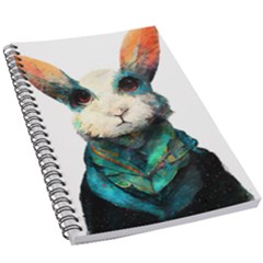 Rabbit T-shirtrabbit Watercolor Painting #rabbit T-shirt (1) 5 5  X 8 5  Notebook by EnriqueJohnson