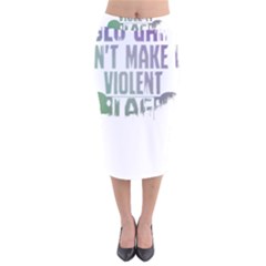 Gaming Controller Quote T- Shirt A Gaming Controller Quote Video Games T- Shirt (5) Velvet Midi Pencil Skirt by ZUXUMI