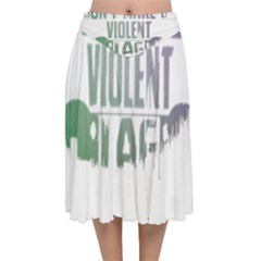 Gaming Controller Quote T- Shirt A Gaming Controller Quote Video Games T- Shirt (5) Velvet Flared Midi Skirt by ZUXUMI