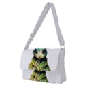 Rabbit T-shirtrabbit Watercolor Painting #rabbit T-shirt (5) Full Print Messenger Bag (M) View1