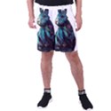 Rabbit T-shirtrabbit Watercolor Painting #rabbit T-shirt Men s Pocket Shorts View1