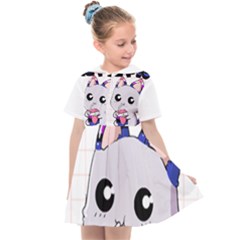 Genderfluid T- Shirt Genderfluid Pride Kawaii Cat Strawberry Milk T- Shirt Kids  Sailor Dress by ZUXUMI