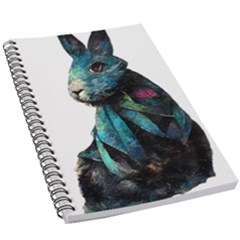 Rabbit T-shirtrabbit Watercolor Painting #rabbit T-shirt 5 5  X 8 5  Notebook by EnriqueJohnson