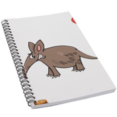 Aardvark  Shirt Steal Your Heart Aardvark 02  Shirt4 5 5  X 8 5  Notebook by EnriqueJohnson