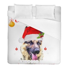 German Shepherd T- Shirt Cute German Shepherd Dog T- Shirt (1) Duvet Cover (full/ Double Size) by ZUXUMI