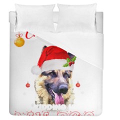 German Shepherd T- Shirt Cute German Shepherd Dog T- Shirt (1) Duvet Cover (queen Size) by ZUXUMI