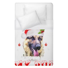 German Shepherd T- Shirt Cute German Shepherd Dog T- Shirt (1) Duvet Cover (single Size) by ZUXUMI