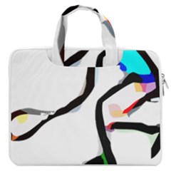 Abstract Art Sport Ace Tennis  Shirt Abstract - Art - Sport - Ace - Tennis  Shirt5 Macbook Pro 13  Double Pocket Laptop Bag by EnriqueJohnson