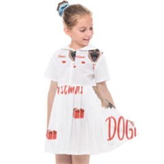 German Shepherd T- Shirt German Shepherd Merry Christmas T- Shirt (1) Kids  Sailor Dress by ZUXUMI