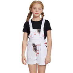 German Shepherd T- Shirt German Shepherd Merry Christmas T- Shirt (1) Kids  Short Overalls by ZUXUMI