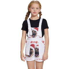 German Shepherd T- Shirt German Shepherd Merry Christmas T- Shirt (2) Kids  Short Overalls by ZUXUMI