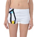 Abstract Art Sport Serve Tennis  Shirt Abstract Art Sport Serve Tennis  Shirt8 Boyleg Bikini Bottoms View1