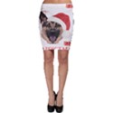 German Shepherd T- Shirt German Shepherd Merry Christmas T- Shirt (4) Bodycon Skirt View1