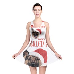 German Shepherd T- Shirt German Shepherd Mulled Wine Christmas T- Shirt Reversible Skater Dress by ZUXUMI