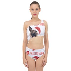 German Shepherd T- Shirt German Shepherd Mulled Wine Christmas T- Shirt Spliced Up Two Piece Swimsuit by ZUXUMI