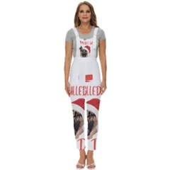 German Shepherd T- Shirt German Shepherd Mulled Wine Christmas T- Shirt Women s Pinafore Overalls Jumpsuit by ZUXUMI