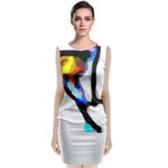 Abstract Art Sport Women Tennis  Shirt Abstract Art Sport Women Tennis  Shirt (4)14 Classic Sleeveless Midi Dress by EnriqueJohnson