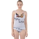 Bulldog T- Shirt Dog Face T- Shirt Cut Out Top Tankini Set View1