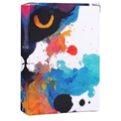 Abstract Cat  Shirt Abstract Cat  16 Playing Cards Single Design (rectangle) With Custom Box