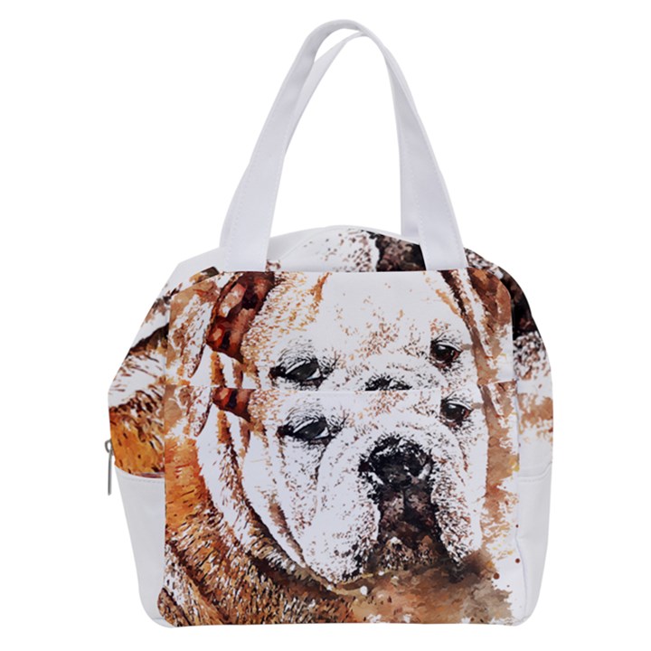 Bulldog T- Shirt English Bulldog Animal Wildlife Forest Nature Discovery Fauna T- Shirt Boxy Hand Bag