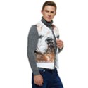 Bulldog T- Shirt English Bulldog Animal Wildlife Forest Nature Discovery Fauna T- Shirt Men s Button Up Puffer Vest	 View2