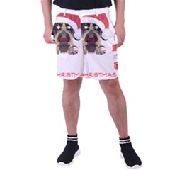 German Wirehaired Pointer T- Shirt German Wirehaired Pointer Merry Christmas T- Shirt (6) Men s Pocket Shorts by ZUXUMI