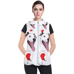 Bulldog T- Shirt Running Bulldog T- Shirt Women s Puffer Vest