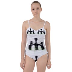 Ghost Hunting T- Shirt Ghost Hunting - Weekend Forecast Ghost Hunting With A Chance Of Cold Spots T- Sweetheart Tankini Set by ZUXUMI