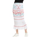 Burger T- Shirt Cat Burger T- Shirt Maxi Fishtail Chiffon Skirt View1