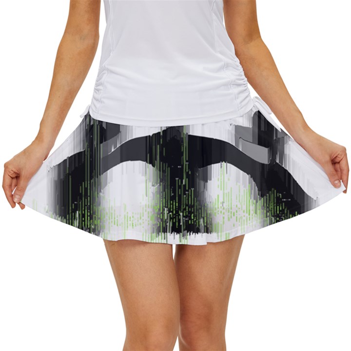 Ghost Hunting T- Shirt Ghost Hunting - Weekend Forecast Ghost Hunting With A Chance Of Cold Spots T- Women s Skort