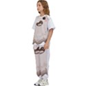 Ghost T- Shirt Watercolor Cute Ghost T- Shirt Kids  T-Shirt and Pants Sports Set View2