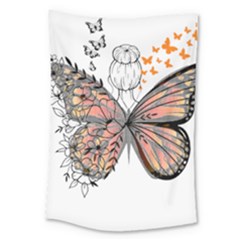 Butterflies T- Shirt Butterfly T- Shirt Large Tapestry