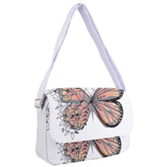 Butterflies T- Shirt Butterfly T- Shirt Courier Bag by JamesGoode