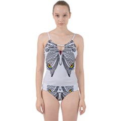 Butterfly Art T- Shirtbutterfly T- Shirt (1) Cut Out Top Tankini Set by JamesGoode