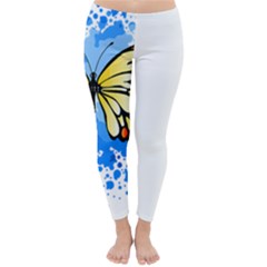 Butterfly Art T- Shirtbutterfly T- Shirt Classic Winter Leggings