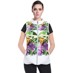 Butterfly T- Shirt Butterfly & Buddleia T- Shirt Women s Puffer Vest