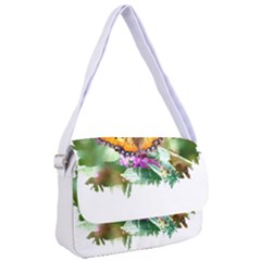 Butterfly T- Shirt Butterfly T- Shirt Courier Bag by JamesGoode