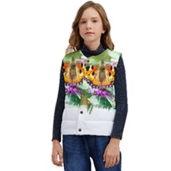 Butterfly T- Shirt Butterfly T- Shirt Kid s Button Up Puffer Vest	