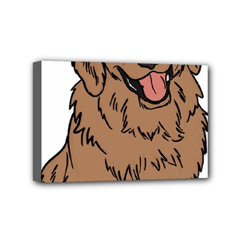 Golden Retriever T- Shirt A Golden Retriever T- Shirt Mini Canvas 6  X 4  (stretched)