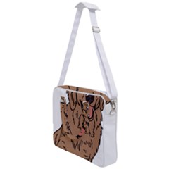 Golden Retriever T- Shirt A Golden Retriever T- Shirt Cross Body Office Bag