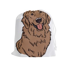 Golden Retriever T- Shirt A Golden Retriever T- Shirt Drawstring Pouch (xl)