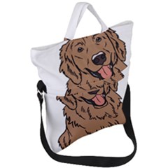 Golden Retriever T- Shirt A Golden Retriever T- Shirt Fold Over Handle Tote Bag