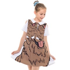 Golden Retriever T- Shirt A Golden Retriever T- Shirt Kids  Short Sleeve Shirt Dress