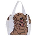 Golden Retriever T- Shirt A Golden Retriever T- Shirt Boxy Hand Bag View1